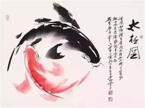 陰陽魚圖|陰陽雙魚太極圖 (1) 源自道家的無極圖（闡述後天返回。